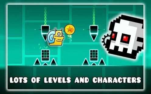 Geometry Snail Dash screenshot 2