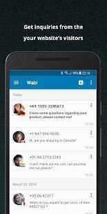 Wabi Phone Number for WhatsApp Business screenshot 1