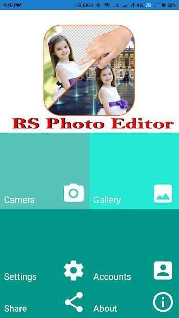 RS Photo Editor screenshot 1