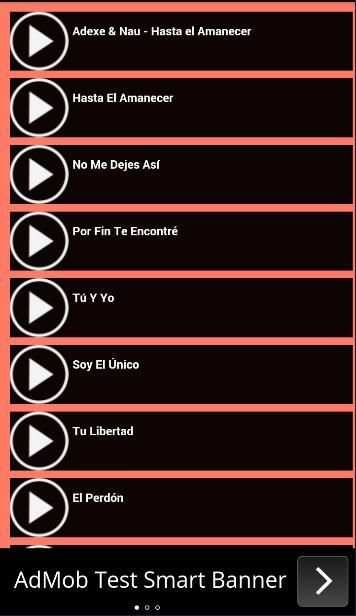 Adexe y Nau Musica Palco screenshot 1