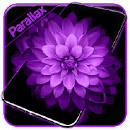 Purple Flower APUS live wallpaper