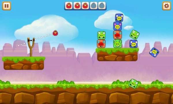 Angry Chicken: Knock Down screenshot 2