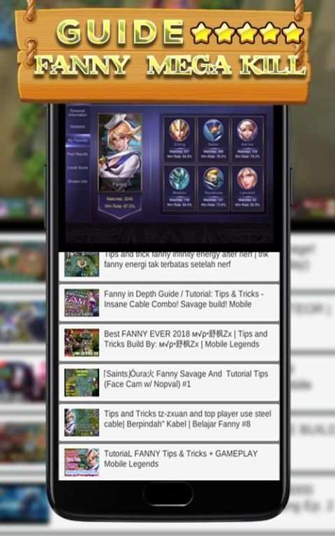 Guide Mobile Legend Fanny Infinite screenshot 2