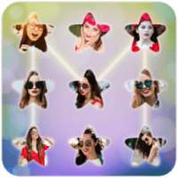 Photo patten password-lock screen