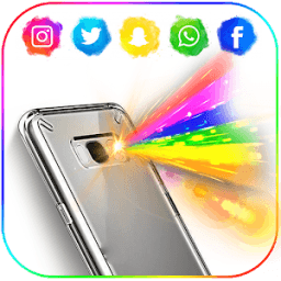 Color Flash Light Alert-Call icon