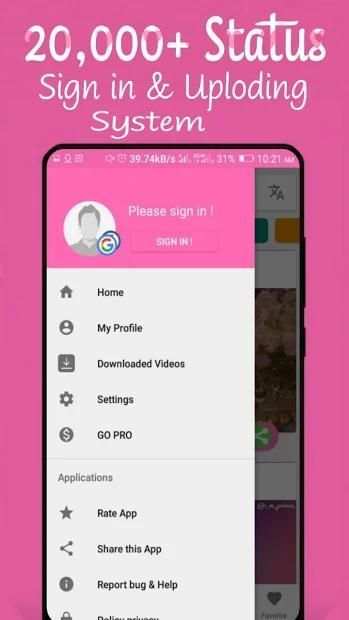 Fun2video - Unlimited Share Whatsapp Status 2018 स्क्रीनशॉट 3