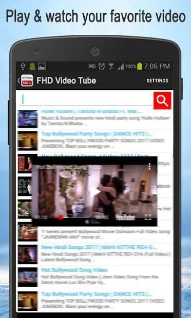 FHD Video Tube - Play Tube screenshot 3