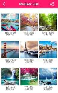 Resizer - Photo & Picture resize & Photo Editor screenshot 4
