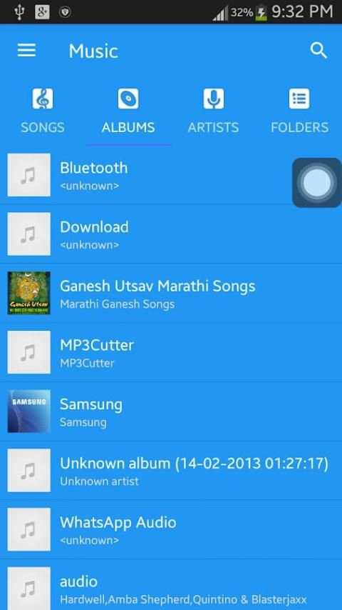 HD Mp3 Music Player screenshot 1