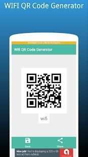 Wifi QR Code Generator screenshot 1