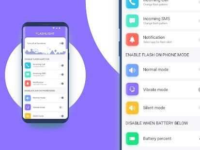Flash call alert - flashlight ringtone screenshot 3