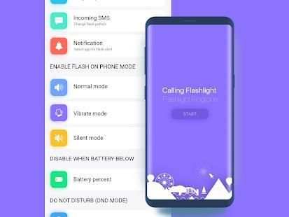 Flash call alert - flashlight ringtone screenshot 1