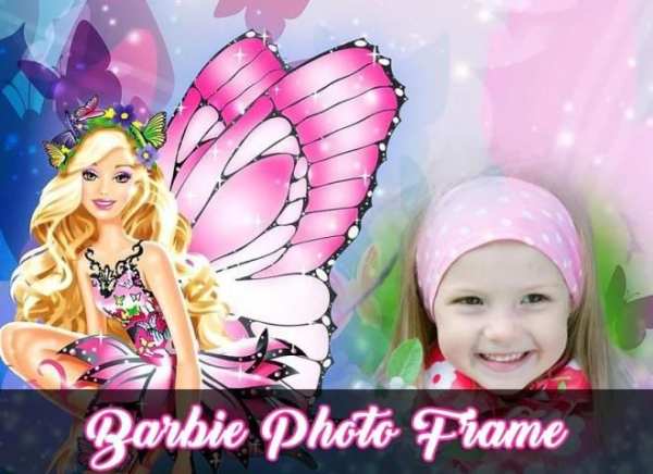 Barbie Photo Frame : Barie Doll Photo Frames screenshot 1