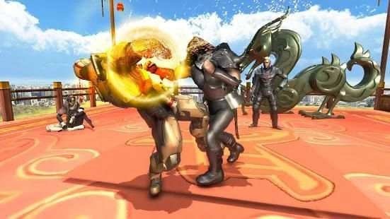 King VS Real Robots street Fighting Arena screenshot 3
