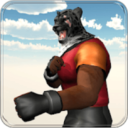 King VS Real Robots street Fighting Arena icon