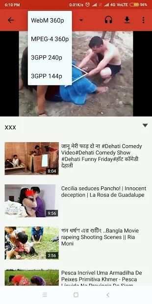 XX Video Player : Max Movie Player स्क्रीनशॉट 1