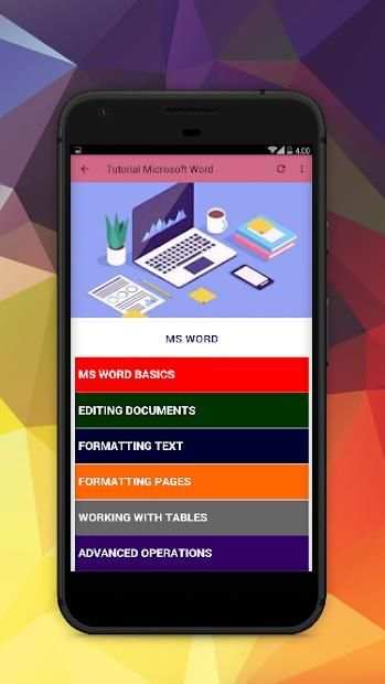 Tutorial Ms Word screenshot 3