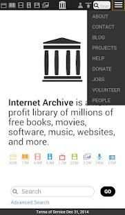 Internet Archive screenshot 2