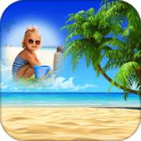 Beach Photo Frame on 9Apps