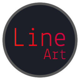 ikon Line-Art EMUI 8/5 theme