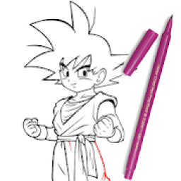 ikon Learn to Draw Goku - DBZ