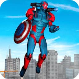 ikon Superhero Flying Captain Robot Theft Auto