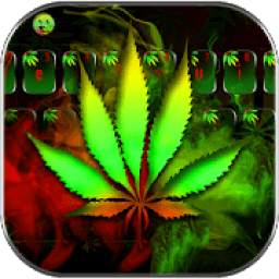 Rasta Weed Keyboard 10001002
