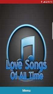 Love Songs Of All Time स्क्रीनशॉट 1