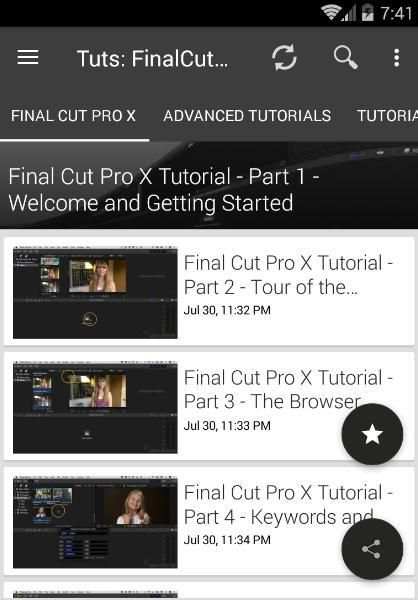 Final Cut Pro X Video Editing Software Tutorials screenshot 3