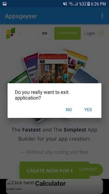 Appsgeyser screenshot 1