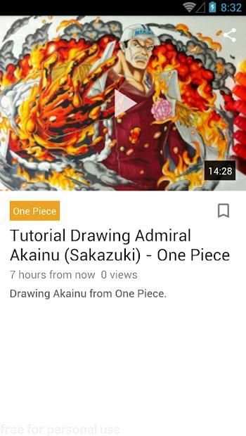 Tutorial Drawing One Piece screenshot 1