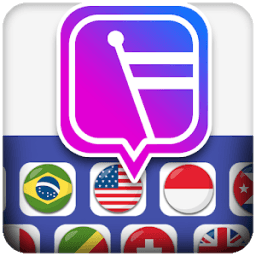 ikon Emoji Keyboard Insta Flags