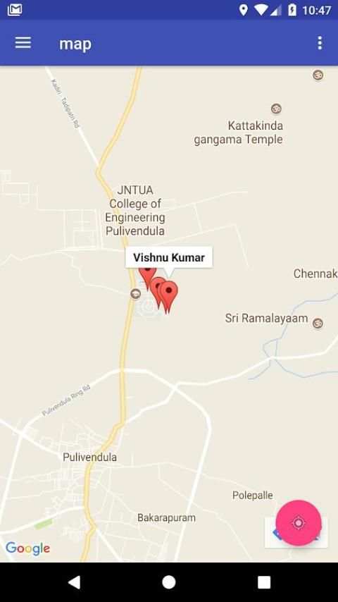 Location tracker screenshot 1