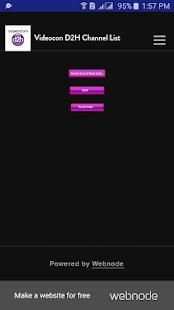 Videocon d2h Channel List screenshot 8