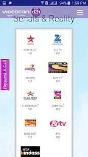 Videocon d2h Channel List screenshot 3
