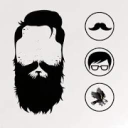 Man Photo Editor : Beard, Mustache, Hair Style
