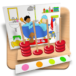 Find and count on color icon