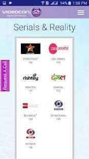Videocon d2h Channel List screenshot 5