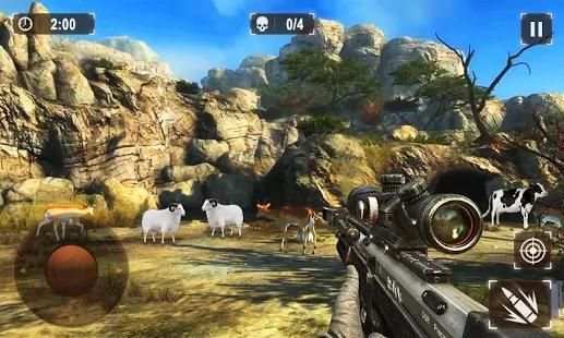 Wild Jungle Animals Sniper Hunting screenshot 2