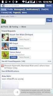 Enjoy Super Faster & Lite Facebook screenshot 1