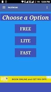 Enjoy Super Faster & Lite Facebook screenshot 4