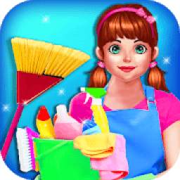 Baby Girl Cleaning Home - Keep Your House Clean