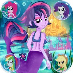 ikon Little Pony Mermaid Magic Run