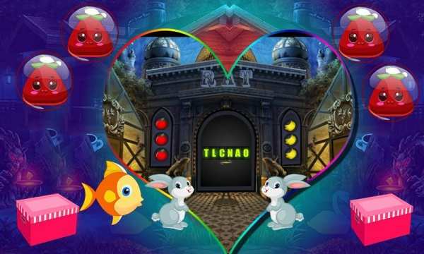 Best Escape Games 41 - Lovely Heart Cat Escape screenshot 1