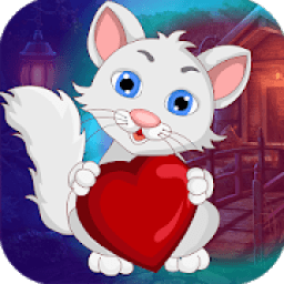 Best Escape Games 41 - Lovely Heart Cat Escape icon