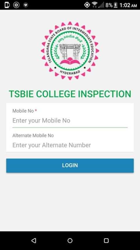 TSBIE Inspection APP screenshot 1