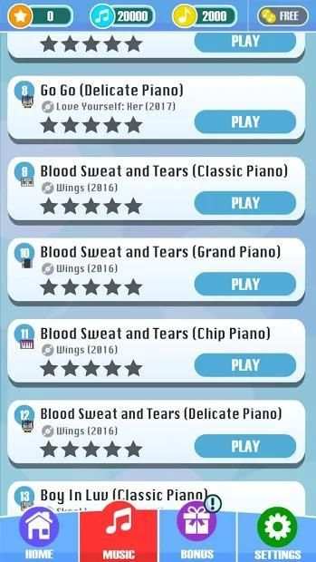 Magic Tiles - BTS Edition (K-Pop) screenshot 8