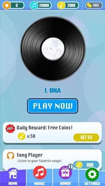 Magic Tiles - BTS Edition (K-Pop) screenshot 9