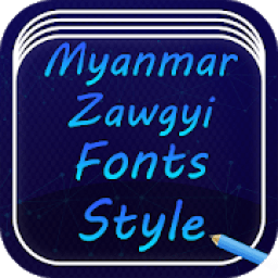 Myanmar Zawgyi Font Style आइकन