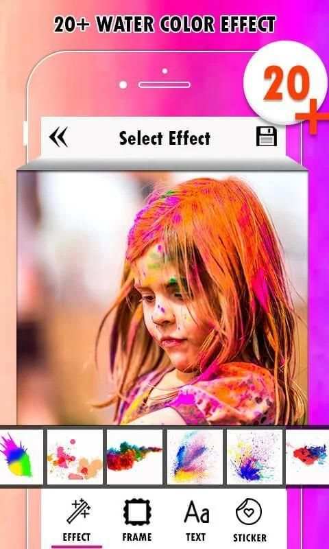 Holi Photo Effects स्क्रीनशॉट 4